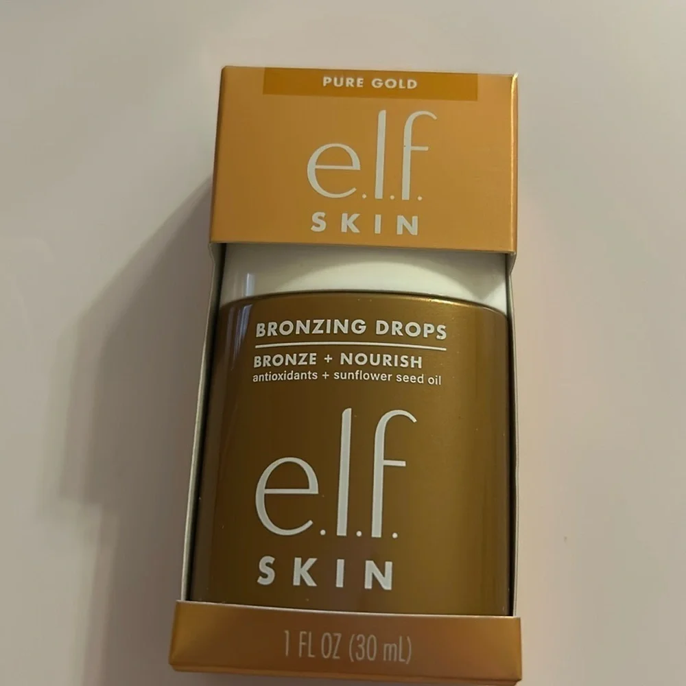 e.l.f. Cosmetics Bronzing Drops BRONZE 2 - PURE GOLD / BRAND NEW